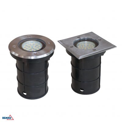 Oprawa najazdowa DORYT GU10 50W okrągła C42-OGR50 BEMKO BEMKO (C42-OGR50)